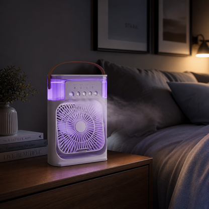 FreshAir Pro™ – Ventilateur Brumisateur Portable
